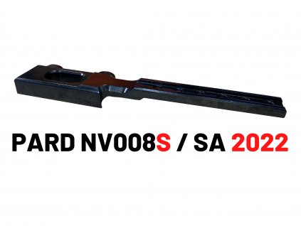 Oceľová montáž na Weaver SHORT pre PARD NV008S a SA 2022