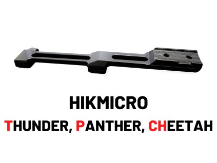 Ocelová montáž na CZ557 pro HIKMICRO Thunder, Panther 1.0, 2.0 a Cheetah