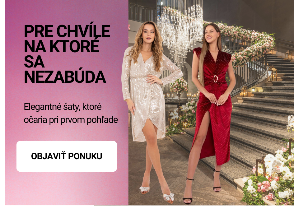 elegantné šaty