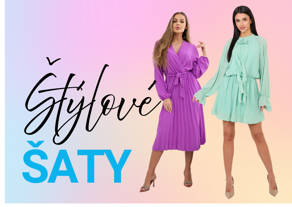 elegantné šaty
