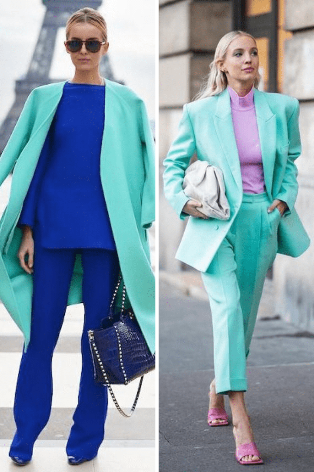 ako nosit tyrkysovu, tyrkysova v outfite