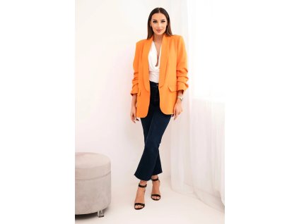 Dámske sako Ebena oranžová (Veľkosť Univerzálna)