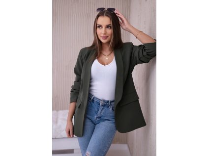 Dámske sako Ebena kaki (Veľkosť Univerzálna)