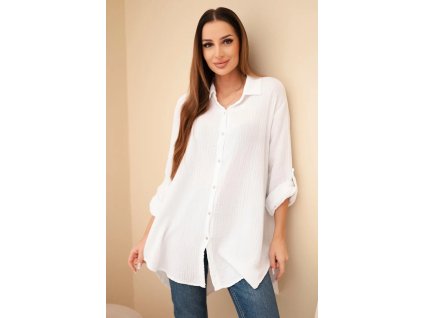 Dámska košeľa Sappy biela (Veľkosť Univerzálna)