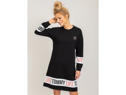 pol pl TOMMY LIFE Czarna sukienka sportowa 338418 1