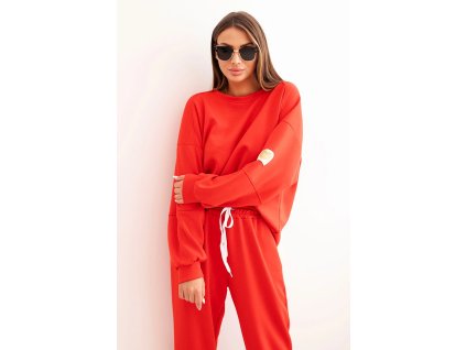 Dámska tepláková súprava LOVER červená (Veľkosť Univerzálna)