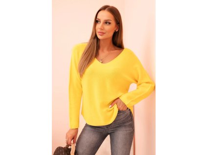 Dámsky svete Binan tmavý žltý (Veľkosť Univerzálna)