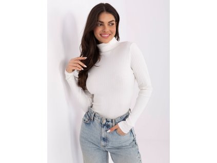 Dámsky rolák Šanan biely (Farba maslová, Veľkosť S/M)