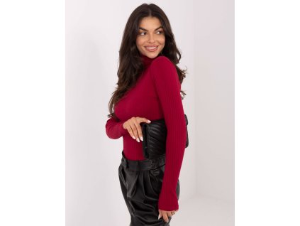 Dámsky rolák Šanan bordový (Farba bordová, Veľkosť S/M)