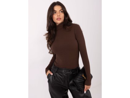 Dámsky rolák Šanan hnedý (Farba tmavá hnedá, Veľkosť S/M)
