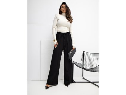 Dámske teplákové nohavice Bonos čierne (Farba čierna, Veľkosť S/M)