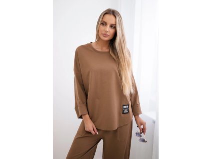 Dámsky komplet Astana karamelová (Veľkosť Univerzálna)