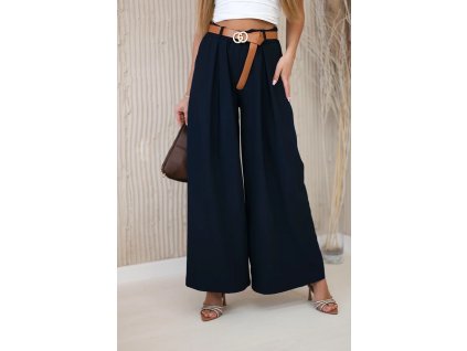 Široké nohavice Reza tmavá modrá (Veľkosť Univerzálna)