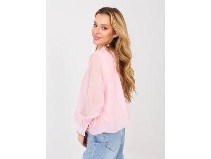 Dámska blúzka Selma ružová (Farba bledá ružová, Veľkosť univerzálna)