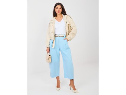 Dámske rifľové nohavice Tiuz modré (Farba bledá modrá, Veľkosť univerzálna)