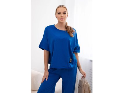 Dámsky komplet Mirita kráľovská modrá (Veľkosť Univerzálna)