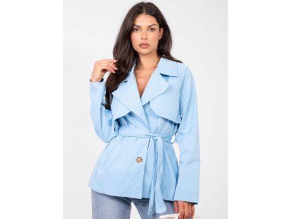 Dámsky prechodný kabát Maxa kaki- elegantný jarný trenčkot