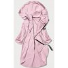 17057 1 damsky blejzer s kapucnou b8117 bledoruzovy