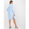 pol pl Hurt Jasnoniebieska dresowa sukienka basic z kapturem 393924 6