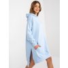 pol pl Hurt Jasnoniebieska dresowa sukienka basic z kapturem 393924 1