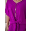 Dámsky letný komplet Omega tmavá fialová (Veľkosť Univerzálna)