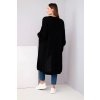 Dámsky dlhý kardigan Idda čierna (Veľkosť Univerzálna)