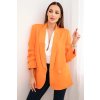 Dámske sako Ebena oranžová (Veľkosť Univerzálna)