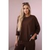 Dámsky komplet Jurita hnedý (Veľkosť Univerzálna)