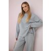 Dámsky komplet Jurita šedá (Veľkosť Univerzálna)