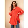 Dámska košeľa Sappy Plus Size červená (Veľkosť Univerzálna)