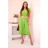 Letné košeľové šaty Ulena svetlá zelená (Veľkosť Univerzálna)