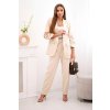 Dámsky nohavicový komplet Tutora svetlo béžová (Veľkosť Univerzálna)