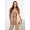 Dámsky nohavicový komplet Tutora bledá karamelová (Veľkosť Univerzálna)