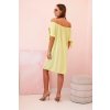 Dámske letné šaty Lodeta pistáciová (Veľkosť Univerzálna)