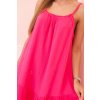 Dámske letné šaty na ramienka Pozana ružová (Veľkosť Univerzálna)