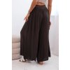 Široké letné nohavice Zellda hnedý (Veľkosť Univerzálna)