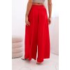 Široké letné nohavice Zellda červená (Veľkosť Univerzálna)