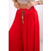 Široké letné nohavice Zellda červená (Veľkosť Univerzálna)
