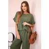 Dámsky letný nohavicový komplet Tewes kaki (Veľkosť Univerzálna)