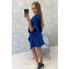 Elegantné šaty Floria kráľovská modrá (Veľkosť Univerzálna)