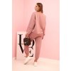 pol pl Komplet bluza spodnie maselko ciemny rozowy 33394 2 11zon (1)
