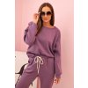 pol pl Komplet bluza spodnie maselko fioletowy 34051 3 11zon