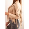 pol pl Kurtka damska z eko skory z fredzlami w stylu boho jasno camelowa 34505 4 11zon