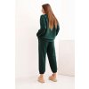 pol pl Komplet damski maselkowy z luzna bluza i spodniami z napisem LOVE ciemny zielony 34428 4 11zon