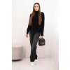 pol pl Sweter damski z polgolfem wiskozowy o luznym kroju czarny 35177 1 11zon