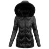 pol pl Damska Kurtka Zimowa Michalina Czarna 9118 2