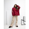 pol pl Bordowa bluza oversize z ociepleniem RUE PARIS 415899 5