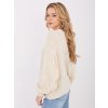 Dámsky sveter Boucle béžový (Farba bledá béžová, Veľkosť univerzálna)