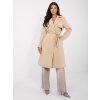 Dámsky prechodný kabát Kony caramelový (Farba ťaviahnedá, Veľkosť univerzálna)
