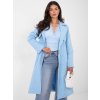 Dámsky prechodný kabát Kony modrý (Farba bledá modrá, Veľkosť univerzálna)